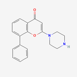 Chemical structure of LY 303511
