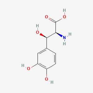 Chemical structure of Droxidopa