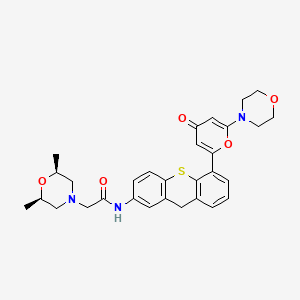 Chemical structure of KU-60019
