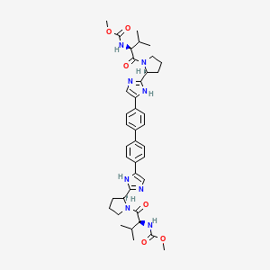 Chemical structure of Daclatasvir (BMS-790052)
