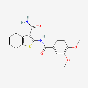 Chemical structure of TCS 359