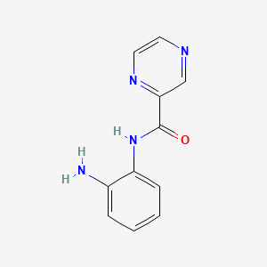 Chemical structure of BG45