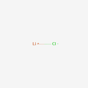 Chemical structure of LiCl