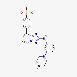 Chemical structure of CEP-33779