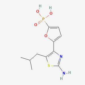 Chemical structure of MB05032