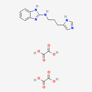 Chemical structure of ROS 234 dioxalate