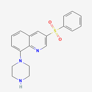 Chemical structure of SB742457