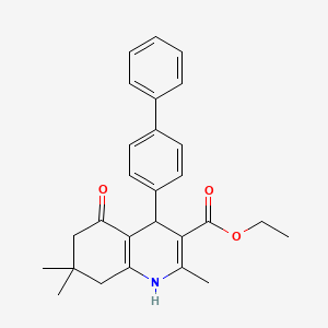 Chemical structure of ITD 1