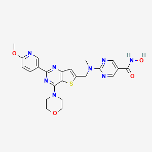 Chemical structure of CUDC-907