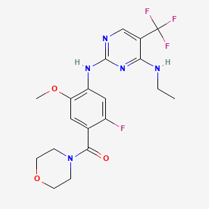 Chemical structure of GNE-7915