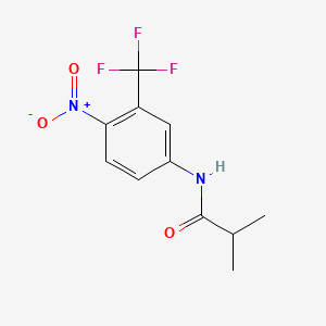 Chemical structure of Flutamide