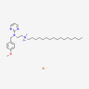 Chemical structure of Thonzonium Bromide