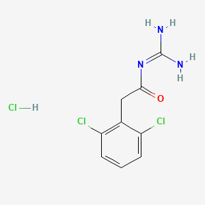 Chemical structure of Guanfacine hydrochloride