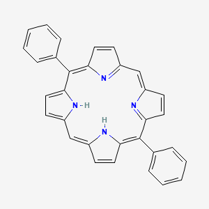 Chemical structure of 5,15-DPP
