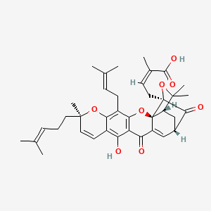 Chemical structure of Gambogic Acid
