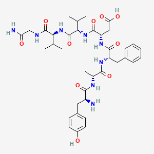 Chemical structure of Deltorphin I
