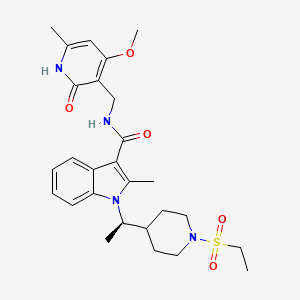 Chemical structure of CPI-169 R-enantiomer