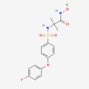 Chemical structure of CP 471474