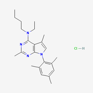 Chemical structure of CP 154526