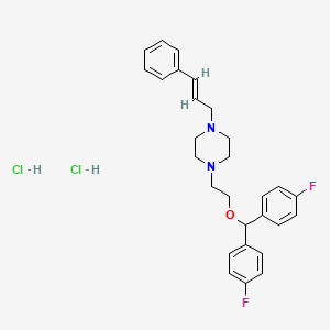 Chemical structure of GBR 13069 dihydrochloride