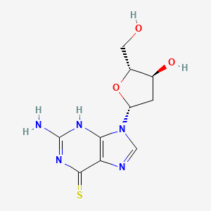 Chemical structure of 6-Thio-dG