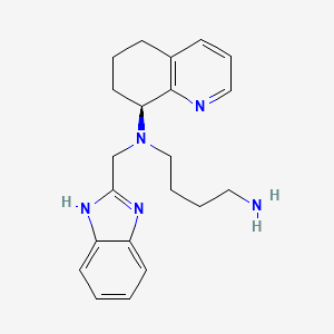 Chemical structure of AMD-070