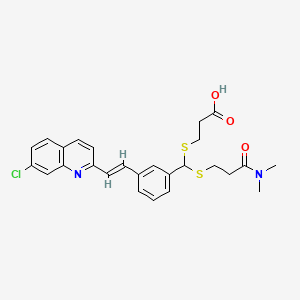 Chemical structure of MK 571