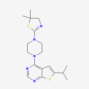 Chemical structure of MI-3