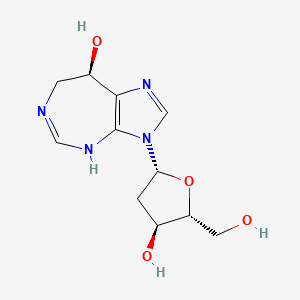 Chemical structure of Pentostatin