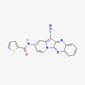 Chemical structure of HI TOPK 032