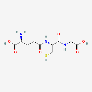Chemical structure of L-Glutathione Reduced