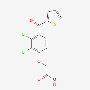 Chemical structure of Tienilic Acid
