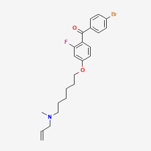 Chemical structure of Ro 48-8071
