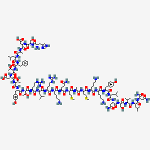 Chemical structure of VIP (guinea pig)