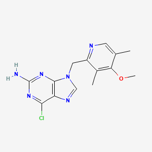 Chemical structure of BIIB021