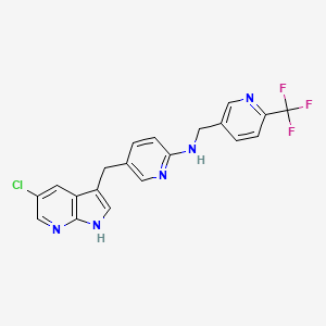 Chemical structure of Pexidartinib