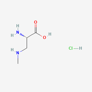 Chemical structure of L-BMAA hydrochloride
