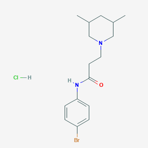 Chemical structure of SMANT hydrochloride