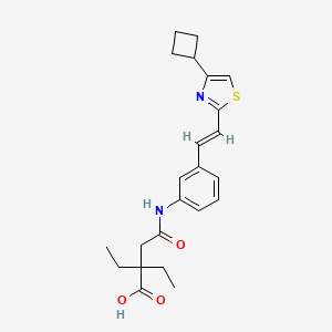 Chemical structure of Cinalukast