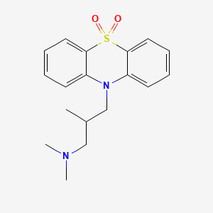 Chemical structure of Oxomemazine