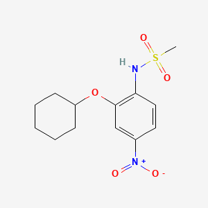 Chemical structure of NS 398