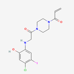 Chemical structure of K-Ras(G12C) inhibitor 12
