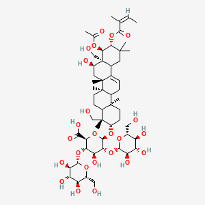 Chemical structure of Saponins