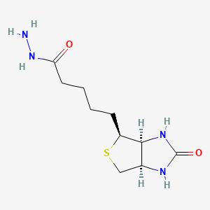 Chemical structure of Biotin Hydrazide