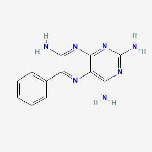 Chemical structure of Triamterene