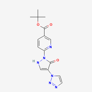 Chemical structure of IOX4
