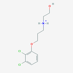 Chemical structure of 2,3-DCPE hydrochloride
