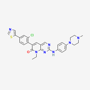 Chemical structure of FRAX597