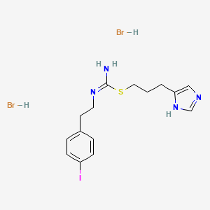 Chemical structure of Iodophenpropit dihydrobromide