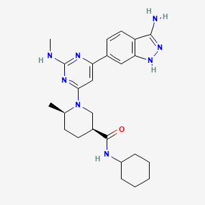 Chemical structure of GSK2334470